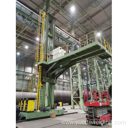 Automatic wind tower welding machine production line